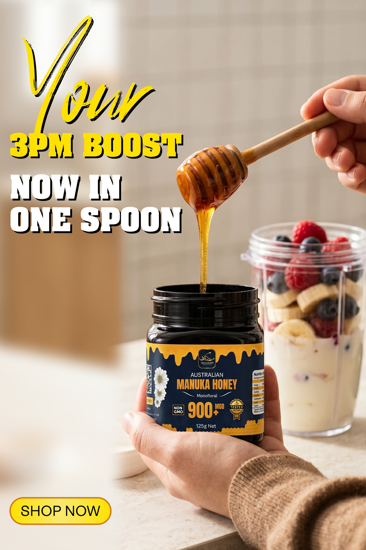 Raw Australian Manuka Honey
