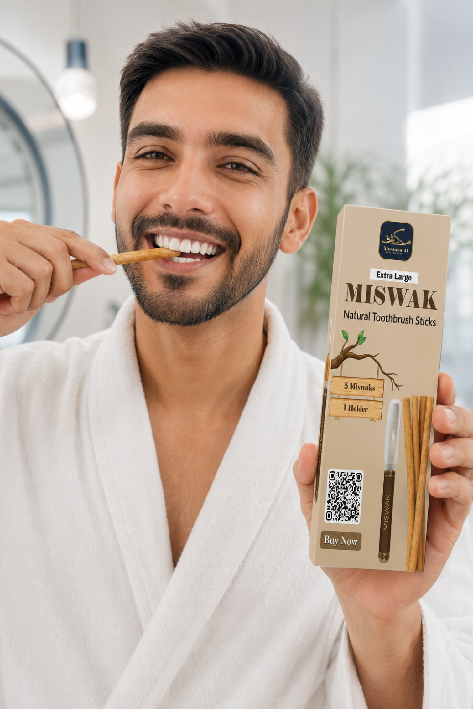 Extra Large Miswak Sticks Pack of 5