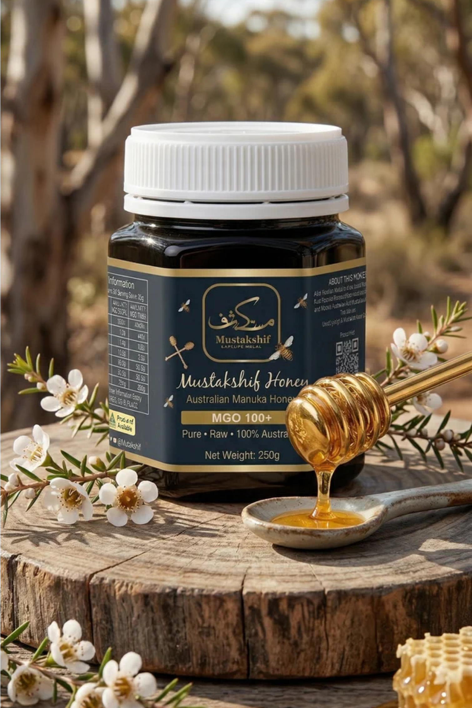 Australian Manuka Honey MGO 100+ 500g